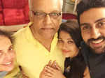 Abhishek Bachchan posted this family photo