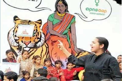 Apne Aap Women Worldwide organises event in memory of Nirbhaya at Connaught Place in Delhi