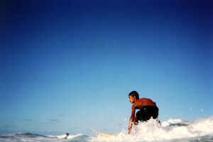Surfing Ti Tree Bay