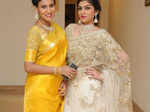 Shanthanu and Aishwarya's glittering sagai at Radisson Blu, Hyderabad
