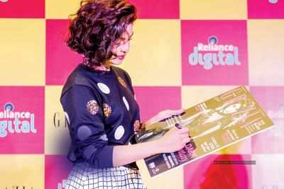 Priyanka Chopra speaks on the cover launch of Grazia’s December 2014 issue in Mumbai