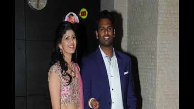 Madhulika and Rajesh get engaged at Park Hyatt in Hyderabad