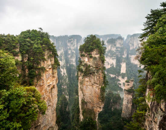 Zhangjiajie National Forest Park—the place that inspired Avatar in ...