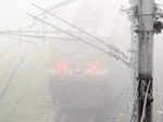 Fog engulfs Delhi;flights,trains hit