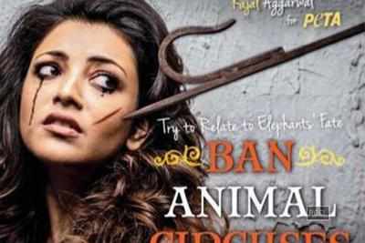 Kajal Aggarwal calls for a ban on circus animals