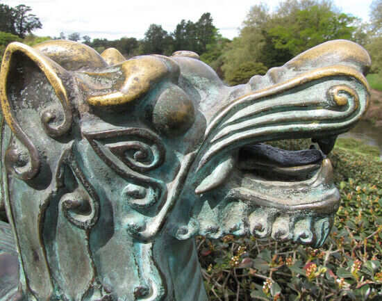 Tudor Garden: mythical creatures and knot gardens in Hamilton