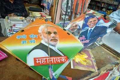 Modi-Obama kites to dot the Jaipur skyline