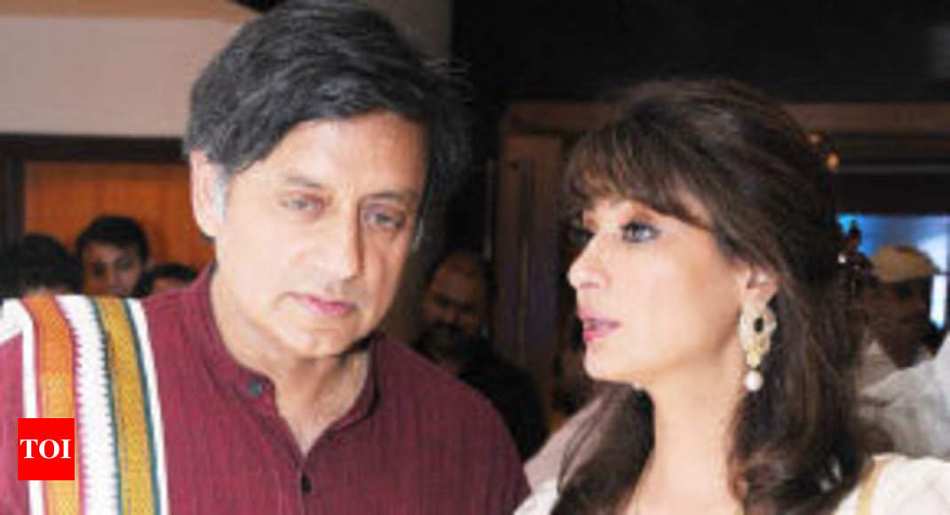 Shashi Tharoor, Sunanda fought over woman called Katy, reveals domestic ...