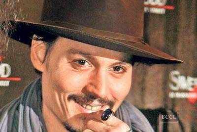 Johnny Depp designs his own moustache for his upcoming comedy Mortdecai