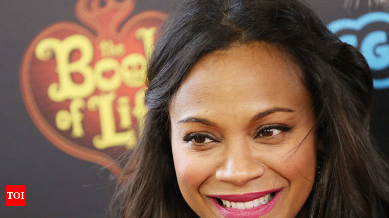 Zoe Saldana skips 2015 Golden Globes for twins | English Movie News - Times  of India