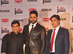 Abhishek at Filmfare's press meet