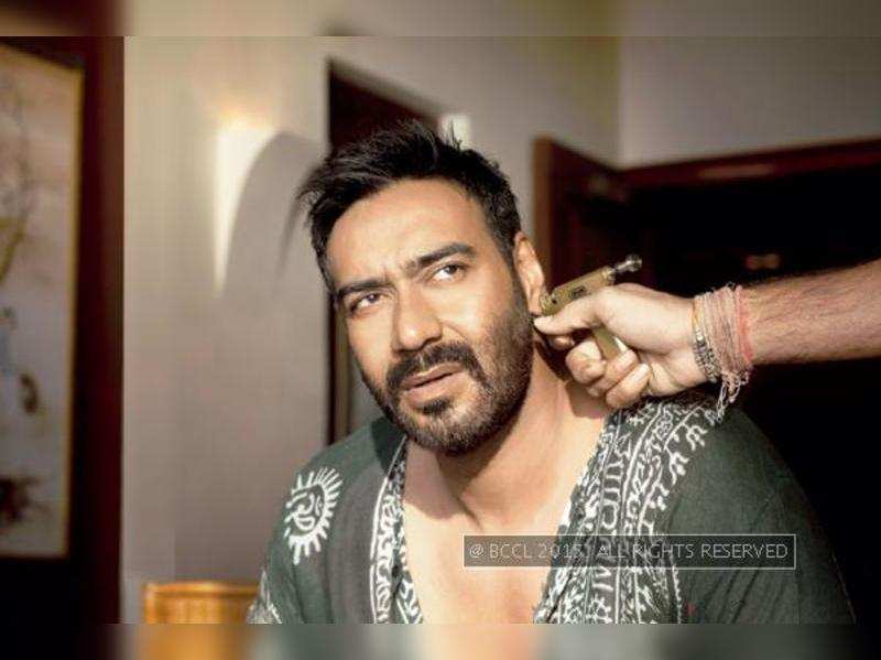 Ajay Devgn gets his ears pierced | Hindi Movie News - Times of India