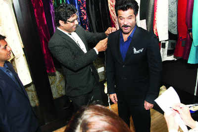 Anil Kapoor at the launch of Libas in Dubai