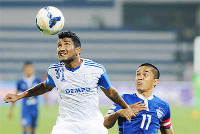I-League: Dempo split points with BFC