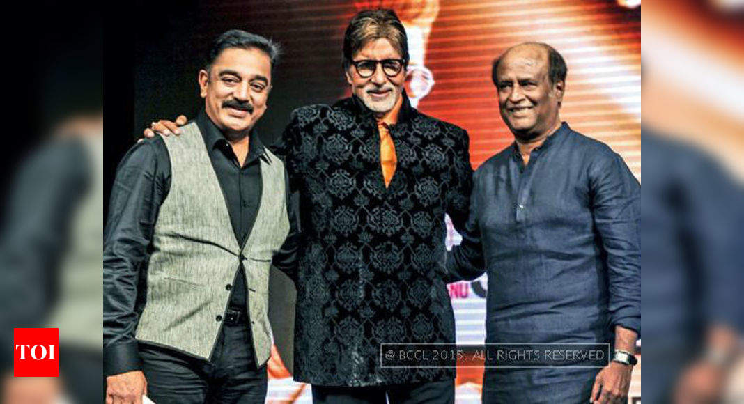 Big B, Rajinikanth, Kamal Haasan Felicitate Ilaiyaraaja At The ...