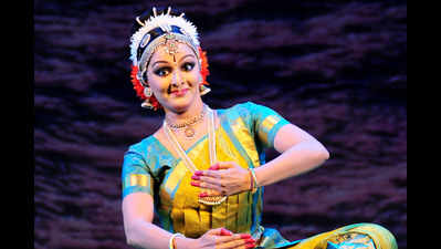 Manju Warrier was the cynosure of all eyes, at the Nishagandhi Fest held in Trivandrum