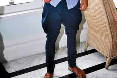 Buy People Khaki Panelled Jodhpuri Pants  Trousers for Men 1247369  Myntra