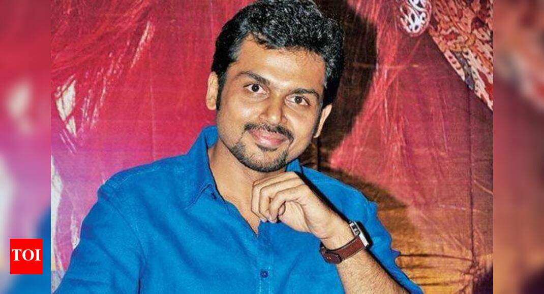 Karthi worked as a part-time graphic designer in New York | Tamil Movie ...
