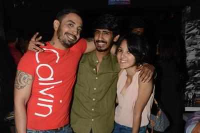 Pankaj, Abhilash and Priya had fun partying at Illusions in Chennai