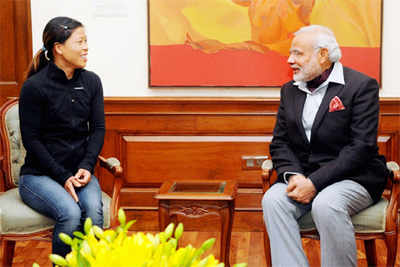 Mary Kom meets PM, invites him for academy's inauguration