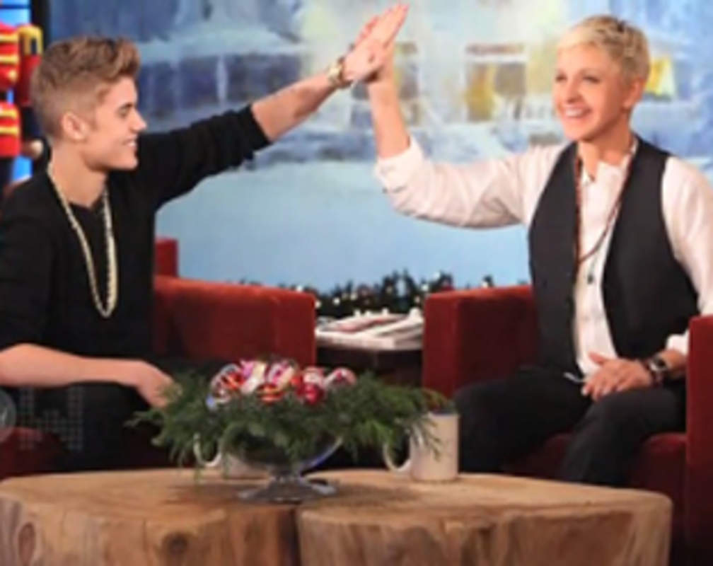 
Justin Bieber surprises Ellen Degeneres for her birthday
