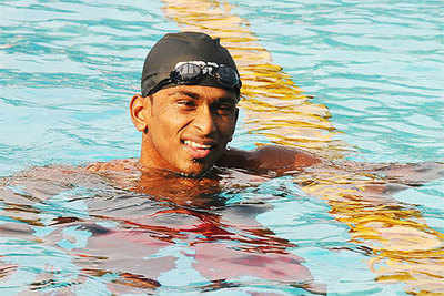 Sajan Prakash swims to hosts' first gold