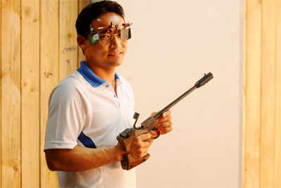 Twin gold for Jitu, Sodhi wins double trap at National Games