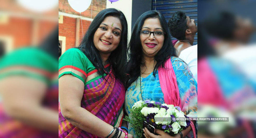 TT Usha and Priya Menon spotted during the launch of a beauty salon, in ...