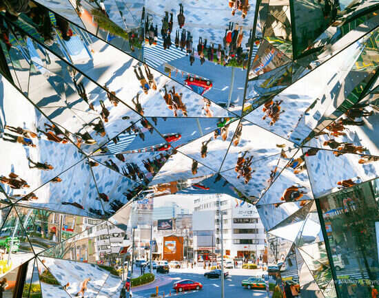 The architectural grandeur of Omotesando