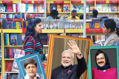 Politics, World Cup fever drive sales at the book fair held in Delhi