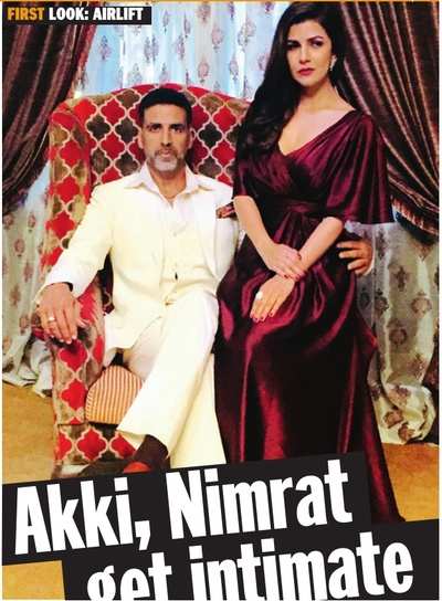 FIRST LOOK: AIRLIFT - Akki, Nimrat get intimate
