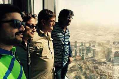 Ankush, Mahesh, Ajay-Atul tour Burj Khalifa