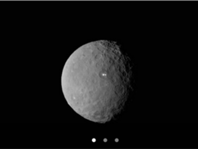 Cosmic mystery unfolds as protoplanet Ceres shows two bright spots