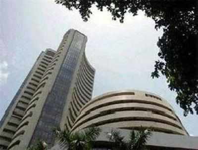Sensex drops over 261 points after Rail Budget disappoints markets