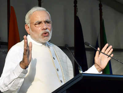 PM hails rail budget, but shower of barbs from Shiv Sena