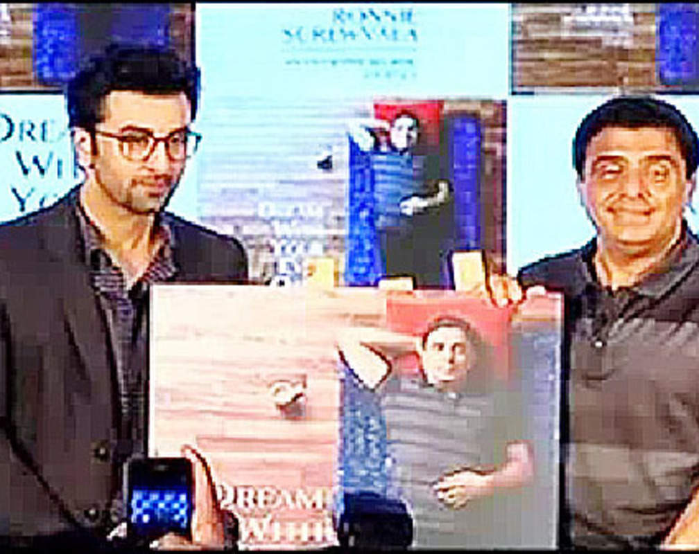 
Ranbir Kapoor unveils the first look of Ronnie Screwvala’s book
