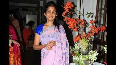 Uma Chigurupati hosts an Ikebana exhibition at her residence in Hyderabad