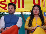 Ayushmann, Bhumi @ Holi celebrations