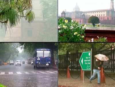 Rain, hailstorm catch Delhi unawares, mercury drops