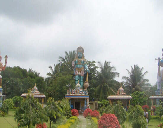 Trimoorthy temple Pyramid Valley