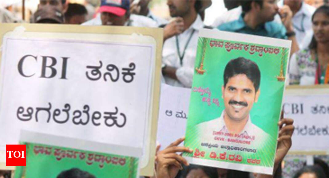 IAS officer DK Ravi’s death: Protests continue in Karnataka, Sonia asks ...