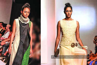 Karishma Jamwal unveils her collection at LakmÃ© Fashion Week