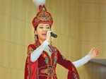 Kazak students’ show off their filmi side