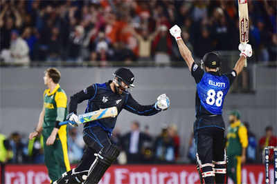 New Zealand break semis jinx, beat South Africa to enter maiden World Cup final