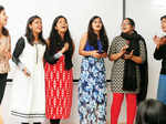 Aarohi performs in JNU