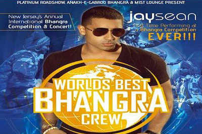 Jay Sean to perform at Worlds Best Bhangra Crew 2015 Competition in New Jersey