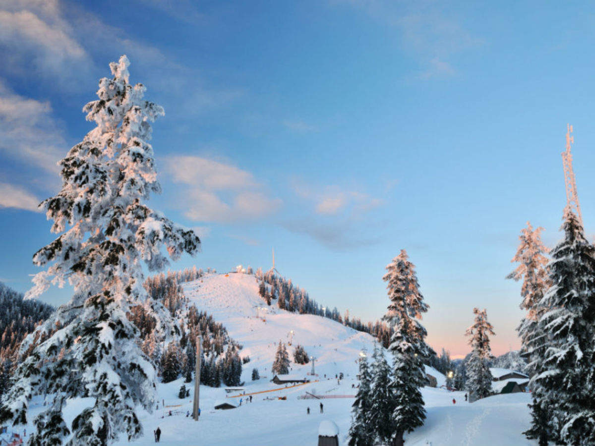 Cypress Mountain Ski area Vancouver