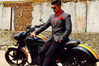 'Jamai Raja' Ravi Dubey gets a super-stylish customized bike gifted by his wife Sargun!