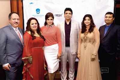 Raveena Tandon at the launch of radiation safe maternity clothing line by House of Napius in Mumbai