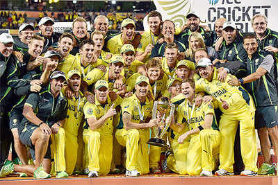 Australia crush New Zealand to win their fifth World Cup title